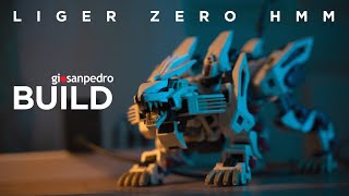 Noob builds a Zoids Liger Zero HMM  Beat Building a Plamo [upl. by Airehtfele]