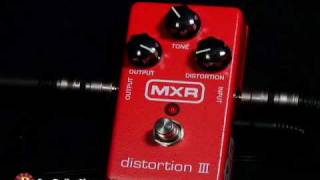 MXR Distortion III Pedal [upl. by Legra]