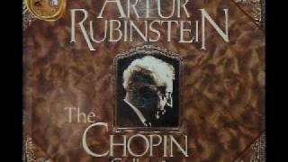 Arthur Rubinstein  Chopin Polonaisefantaisie in A flat Major Op 61 1 [upl. by Ahsinyt]