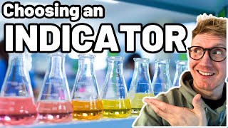 Choosing an INDICATOR for a titration [upl. by Nevi]