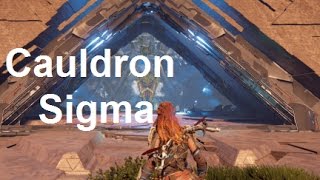 Horizon Zero Dawn  Cauldron SIGMA Walkthrough [upl. by Ashlie]