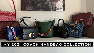 Coach Handbag Collection  19 Bags [upl. by Eimat]