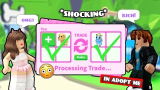 Roblox Adopt Me Trading Challenge From Common to Legendary Pet💎 [upl. by Adnal]