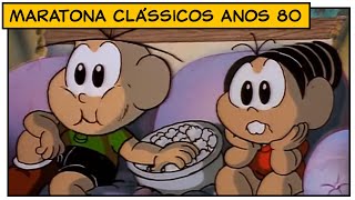 Sessão Nostalgia Maratona Clássicos anos 80  Turma da Mônica [upl. by Nytsud]