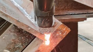 Submerged Arc Welding  SAW Practical Video [upl. by Giffie]