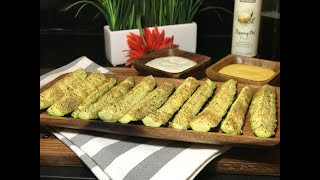 Baked ZUCCHINI  Oven Fried ZUCCHINI  How to bake ZUCCHINI Recipe [upl. by Marucci]