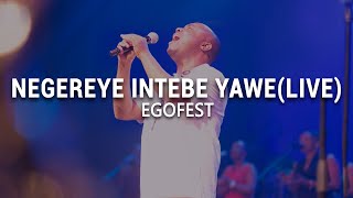 Apollinaire Habonimana  Negereye Intebe Yawe Live  Egofest [upl. by Aihtennek789]