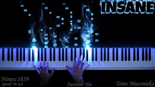 Alan Walker  Lily INSANE Piano Cover [upl. by Refotsirc]