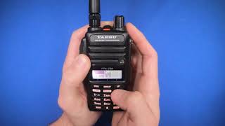 How to edit or delete a memory channel in the Yaesu FTA250L aviation radio [upl. by Mancino]