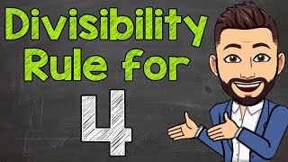 Divisibility Rule for 4  Math with Mr J [upl. by Ruzich]