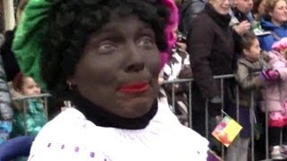 Dutch Black Pete Christmas custom sparks protests [upl. by Indihar]