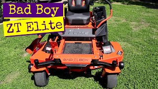 ZT Elite Bad Boy Mower  Buying New [upl. by Melissa759]