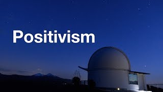 Positivism  Research Paradigms [upl. by Ylek]