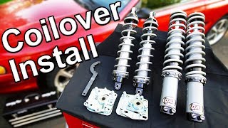 How to Install Coilovers in Your Car [upl. by Htrowslle]