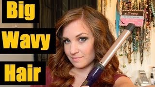 How I curl my hair  Babyliss Waving Wand [upl. by Dronski]