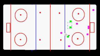 Ice Hockey Offside Rule Explained [upl. by Nickolaus]