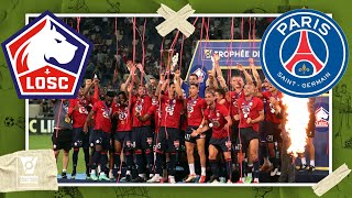 Lille vs PSG  TROPHEE DES CHAMPIONS HIGHLIGHTS  8121  beIN SPORTS USA [upl. by Johnnie824]