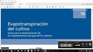 Calculo de la Evapotranspiracion con CROPWAT [upl. by Nylareg312]