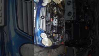 Mercedes w203 c200 kompressor problem [upl. by Bauske]