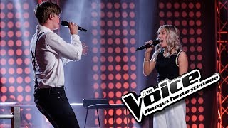 Ingeborg Walther vs Elias Grimstad Salbu  Like Im Gonna Lose You  The Voice Norge 2017  Duell [upl. by Arodoeht]