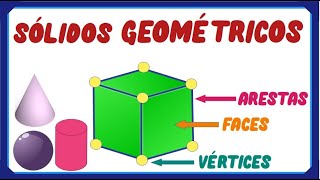 SÓLIDOS GEOMÉTRICOS  Vila Educativa [upl. by Airom]