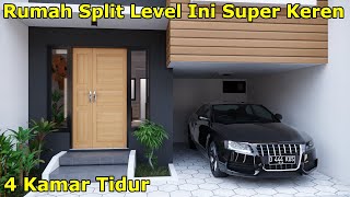 Rumah Split Level Requestan Penonton ini Super Keren [upl. by Aneres]