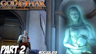 GOD OF WAR CHAINS OF OLYMPUS GAMEPLAY WALKTHROUGH PART 2 THE TEMPLE OF HELIOS  PS3 LETS PLAY [upl. by Accber]