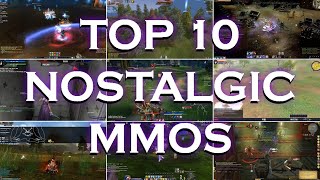 10 NOSTALGIC FREE MMOs  What made them so GREAT Analysis [upl. by Agemo]