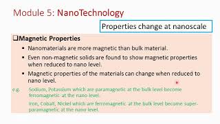 Properties change at nano scale Examples [upl. by Nivlam391]