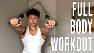 Full Body Resistance Band Workout At Home Workout [upl. by Reemas]