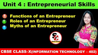 Entrepreneurial Skills Class 10 Part  2  CBSE Class 10 Employability Skills  IT 402 [upl. by Elletsyrc809]