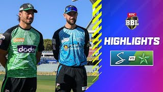 Adelaide Strikers v Melbourne Stars Match Highlights  BBL14 [upl. by Kcirad]