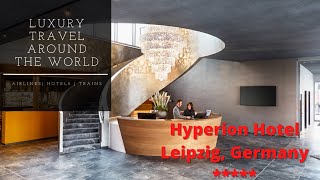 Hyperion Hotel Leipzig  full tour [upl. by Nnyledam]