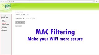 How to set MAC address in WiFi router [upl. by Trauner]