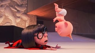 Incredibles 2 2018  JackJack All PowerUps amp Funny Scenes [upl. by Margret484]