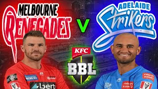 BBL 2024 Prediction  Melbourne Renegades vs Adelaide Strikers [upl. by Jemma]