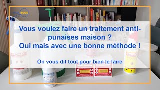 Comment réaliser un traitement maison contre les punaises de lit tuto [upl. by Lucine]