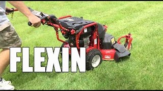 Troy Bilt Flex Mower and Blower Review [upl. by Yejus]