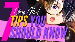 Obey Me  7 TIPS YOU SHOULD KNOW [upl. by Daniel88]