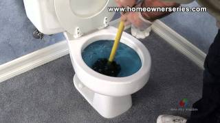 How to Fix a Toilet  Diagnostics  Blocked Toilet [upl. by Fronniah]