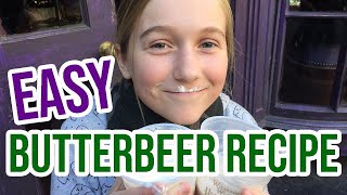 Easy Harry Potter Butterbeer Recipe with Only 3 Ingredients [upl. by Rattray]