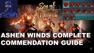 Ashen Winds Complete Commendation Guide with Boss Tutorial [upl. by Guenzi]