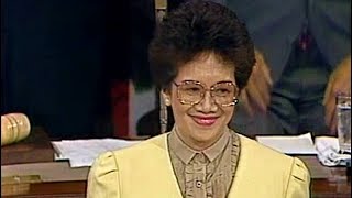 Corazon Aquino  US Congress Speech Audio Enhanced [upl. by Maximilian]