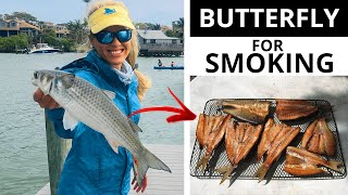 How To Fillet and Butterfly Mullet Easy [upl. by Sadnak]