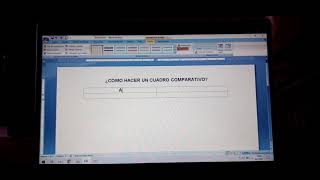 ¿Cómo hacer un cuadro comparativo en Word [upl. by Arabelle]