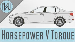 Torque vs Horsepower Explained [upl. by Oinota]