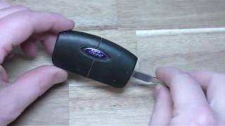 2009  2015 Ford Key Battery Replacement  EASY DIY [upl. by Neri]