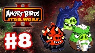 Angry Birds Star Wars 2  Gameplay Walkthrough Part 8  The Siths Attack 3 Stars iOSAndroid [upl. by Nally]