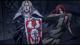 Vampire Lords VS Alucard Trevor and Sypha  Castlevania Season 4 [upl. by Demetri]