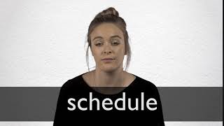 How to pronounce SCHEDULE in British English [upl. by Blus]